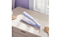 Hair Straightener Corded Hair Straightener with Wide Plate Clamp-Style Flat Iron for Home, Travel, Dorm Room