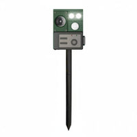 Solar Creature Flashing Illuminating Lights with Flashing Glare Raptor Shaped Creature Scarer Adjustable Frequency for Yard