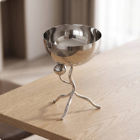 Fruit Tray Stand Modern Fruit Bowl Stand High-Gloss Tableware for Homeowners, Dining Table, Living Room