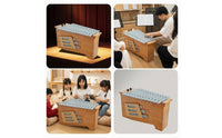13 Note Metallophone Accurately Tuned Box Metallophone Educational 13 Note Glockenspiel for Students, Classrooms, Ensemble