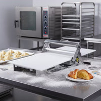 Countertop Folding Pastry Sheeter Compact Manual Pastry Sheeter Space-Saving Pastry Roller Electricityoutlet-Free for Bakers