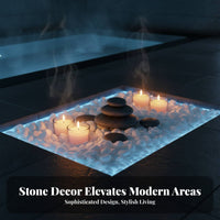 Chinese Aesthetic Sliced Mountain Stsingle Natural Texture Zen Garden Feature Versatile Arrangement Landscaping Compsinglent Symbolic Meaning for Landscape Designers, Interior Decorators, Courtyard, Living Room, Mindfulness Practice Studio, Hotel Lobby