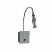Foldable Flexible Gooseneck Wall Lamp Focused Beam Dimmable LED Wall Lamp Easy Install Eye-Caring for Bedroom