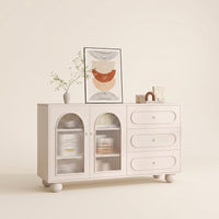 Storage Cabinet with Drawers Modern Cabinet with Drawers Sleek Drawer Chest for Living Room, Kitchen