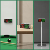 Billiards Scoreboard Digital Tabletop Scoreboard Score Keeper Easy to Use Portable for Pool Players, Game Rooms