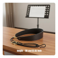 Clarinet Neck Strap Strong Metal Hook Clarinet Strap Ergonomic Design Adjustable Wind Instrument Strap for Students, Beginners, Music Class, Practice