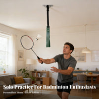 Badminton High Clear Practice Aid Long-Lasting Hanging Badminton Practice Aid Sports Equipment Easy Installation Automatic