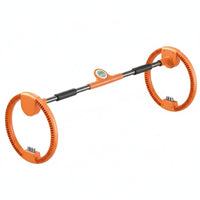 Ergonomic Design Multifunctional Fitness Hoop Adjustable Resistance Calorie-Burning Swing Wheel Silent Bearings Home Gym Equipment Smart Timer for Women
