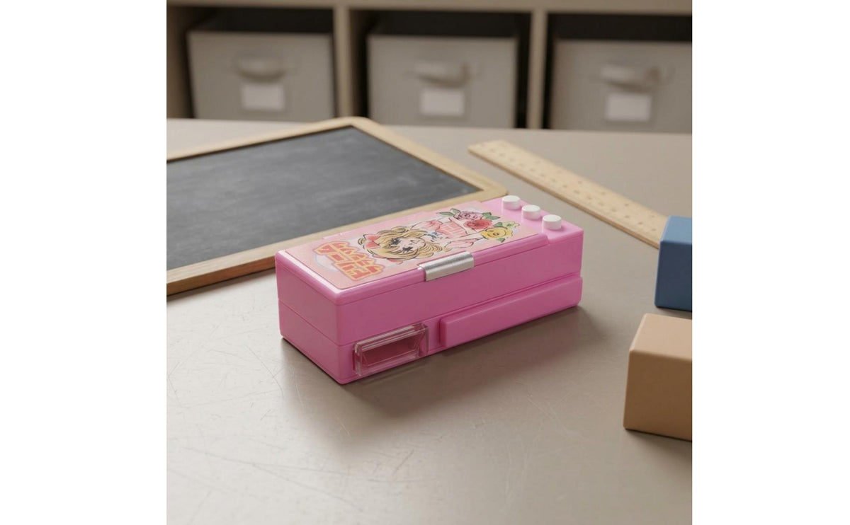Dollhouse Pencil Box Compact Miniature Pencil Box Portable for Children