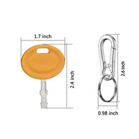 Includes Carabiner Replacement Mower Key Set Backup Keys Equipment Part