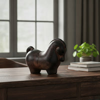 Horse Figurine Tabletop Horse Sculpture Vintage Decor for Simplifiers, Display Shelf, Desktop, Console Table