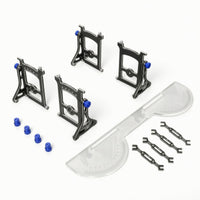 RC Car Alignment Gauge Adjustable RC Chassis Tuning Setup Gauge Multi-Functional for Workbench