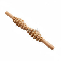 5 Pieces Skin Firming Wooden Massage Roller Set Polished Finish Maderotherapy Tool Kit Ergonomic Design Maderoterapia Kit for Women, Men, Spa