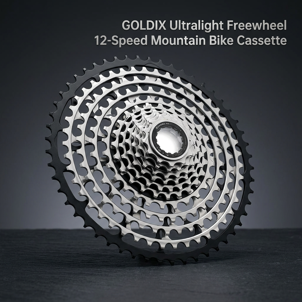 Bike Cassette 12 Speed, Mountain Freewheel 11-51T component brand system, Ultralight hub gear Body for Cyclists