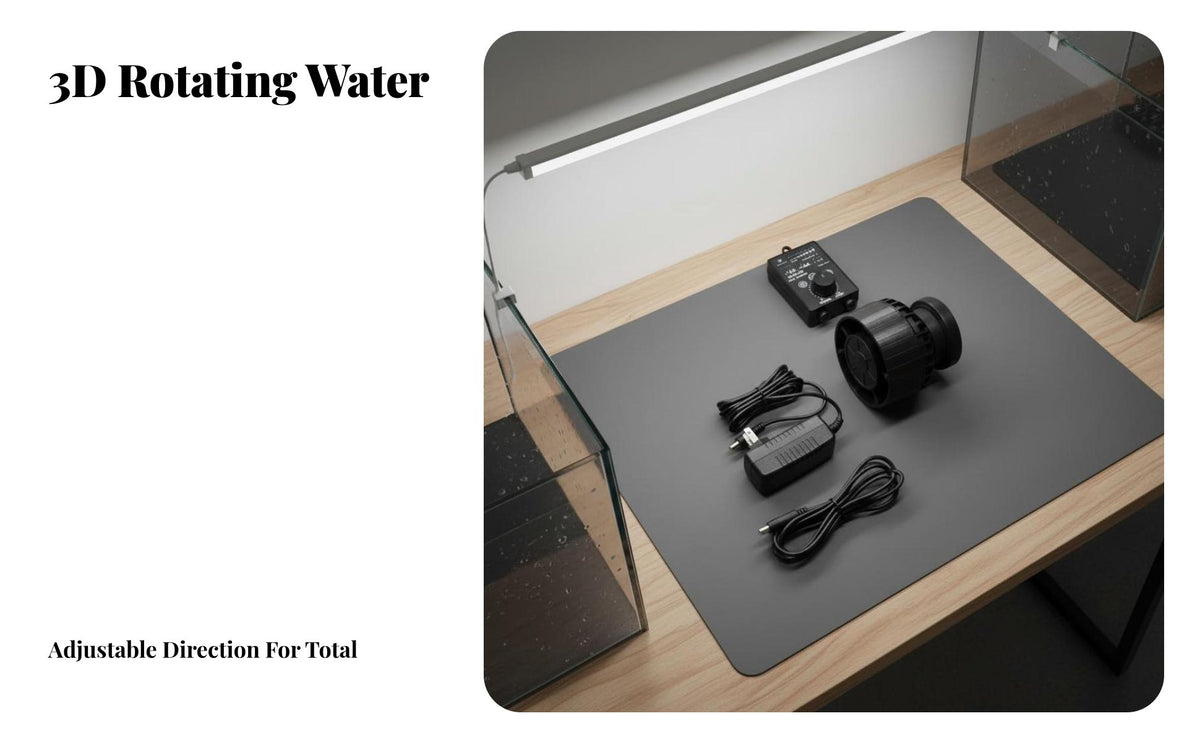 Aquatic Habitat Tank Circulation Pump App Control Connected Marine System Wave Pump Mount Submersible Fish Tank Water Pump for Marine Aquarists