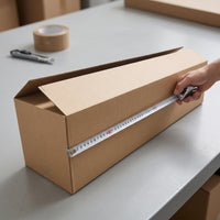 Long Rectangular Kraft Paper Gift Box for Storage and Packaging
