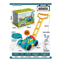 Battery-Powered Bubble Lawn Mower Wheeled Bubble Mower Outdoor for Park