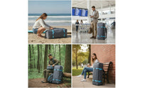 Padded Paddle Board Bag Zippered Surfboard Bag Portable Surfboard Backpack Adjustable for Car Transport