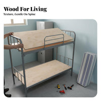 Single Firm Mattress Base Board Sturdy Mattress Foundation Easy Assembly Bedroom Furnishing for Adults, Renters, Guest Room