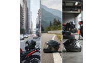 Carbon-Fiber-Look Full-Face Motorcycle Helmet Aerodynamic Motorcycle Helmet with Visor Streamlined DOT Approved for Commuters, Road Riding, Touring