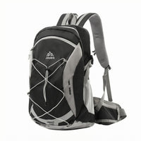 Lightweight Hiking Backpack Water-Repellent Cycling Backpack Mesh Rucksack Front Elastic Lacing