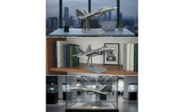 1:72 Scale F-22 Predator Model Display-Ready Fighter Jet Model with Stand Finished Pre-Colored for Collectors