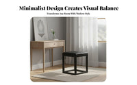 Nordic design paded Cube Stool Minimalist Design Indoor Seating Multi-Purpose Household Furniture Comfortable pad for Shop Owners, Apartment Dwellers, Fitting Room, cosmetology studio, Entryway, Home awayice