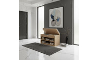 Entryway Shoe Changing Bench Large Capacity Home Furniture for Hallway, Mudroom