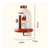 Suction Cup Tissue Box Portable Bathroom Storage Cute Design