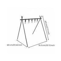 Multiuse Camping Hanging Organizer Lightweight Camping Hanging Stand Heavy Duty for Travel