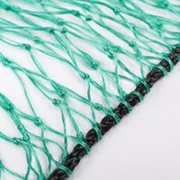 Synthetic Chicken Coop Netting, Dark Green Net, 3 cm, Support Rope Included, Weather-Resistant