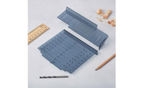 2 Pieces Accurate Scale Handle Installation Template Time Saving Handle Installation Jig Adjustable Drawer Pull Template Tool Multi-Size Compatible for Woodworkers, DIY Enthusiasts, Furniture Making, Home Renovation