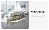 Rolling Storage Bin with Lid Wheeled Design Underbed Container Transparent Body