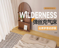 弹丝云床拉丝充气床垫户外便携式露营家用打地铺全自动睡垫气垫床