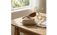 Ceramic Butter Dish with Lid Elegant Tableware Artisanal for Breakfast Table