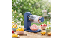 Electric Shaved Ice Machine Compact Shaved Ice Machine Snow Cone Maker Home-Use for Families, Dorm Room