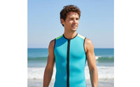 3mm Hooded Dive Vest Thermal Insulation Neoprene Hooded Vest Cold Protection Water Sports Gear for Surfing, Windsurfing