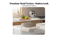 Collapsible Stainless Steel Steamer Space Saving Collapsible Steamer Basket