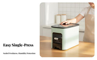 Automatic Rice Dispenser Moisture-Moisture-Resistant Rice Dispenser Quantitative Grain Storage Bin Single-Press Dispensing