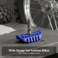 Sturdy Plastic Construction Inner Tube Clamp Anti-Slip Grip Tire Inner Tube Lock Universal Fit for Motocross Racers, Non-Asphalt-Road Riding