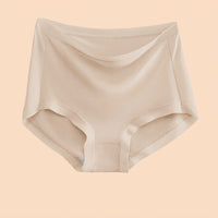 Women's High Waisted Knickers with Extended Gusset for Extra Coverage, Soft Modal Panties with Lining, Breathable Underwear