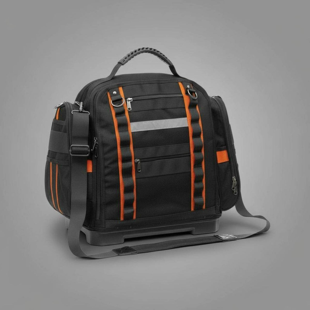 Heavy Duty Tool Bag Thickened Portable Tool Bag Rigid Bottom for Garage