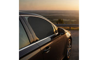 4 Pieces Easy to Install Car Side Window Sun Shade Opaque Car Window Screen Complete Blackout Panel Protection for Commuters