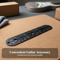 Carved Traditional Design Guitar Hardware Kit Sturdy Metal Construction Carved Pattern Guitar Hardware Instrument Accessories