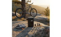 Electric Cycle Pump Cordless Tire Inflator Portable and Convenient Portable Air Compressor for Cyclists