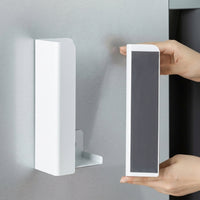 Dorm Room Tissue Box Holders for Home Organization, Refrigerator Side Paper Towel Organizer for Small Spaces, Split Design Mount