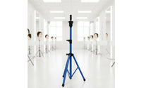 Adjustable Hairpiece Head Stand Tripod Lightweight Mannequin Head Stand Tripod Foldable Portable for Hairdressers, Barbers