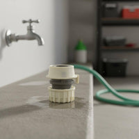Quick Connect Hose Fitting Long-Lasting Construction Quick Connect Faucet Adapter Garden Hose Repair Connector Versatile