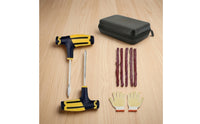 Emergency Tubeless Tire Repair Kit Portable Tire Plug Kit with T-Handle Tools Universal Handheld for Drivers