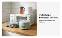 Appliance Cover Dustproof Kitchen Appliance Dust Protector Thickened Material Dust Cover with Elastic for Renters, Storage, Moving